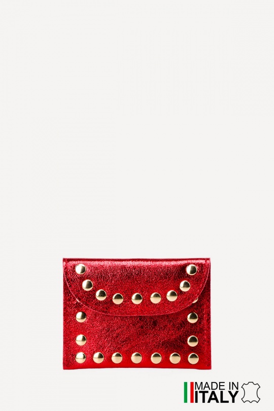Petite maroquinerie Maroquinerie Rouge A&E ZE-8007-MT-L508 Efashion Paris