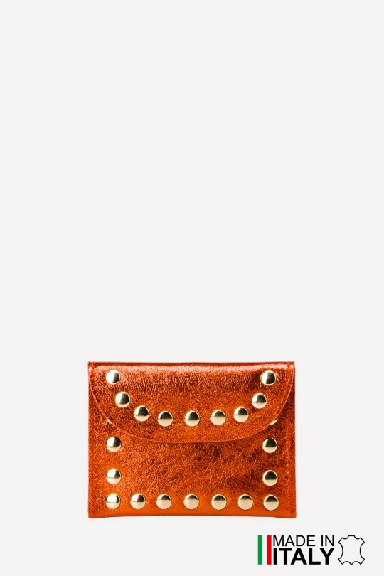 Petite maroquinerie Maroquinerie Orange A&E ZE-8007-MT-L520 Efashion Paris