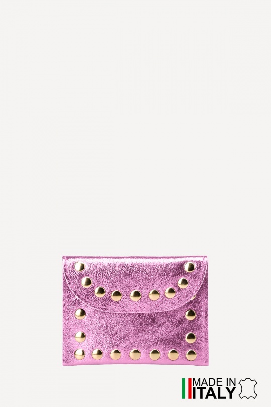 Petite maroquinerie Maroquinerie Rose Clair A&E ZE-8007-MT-L532 Efashion Paris