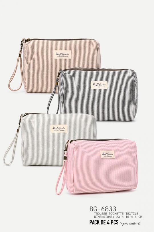 Pochettes Maroquinerie Couleurs mélangées A&E BG-6833-P4 Efashion Paris