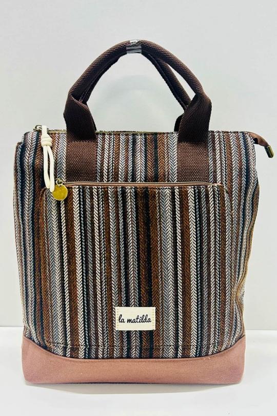 Backpacks Bags Brown A&E M127-2-88 Efashion Paris