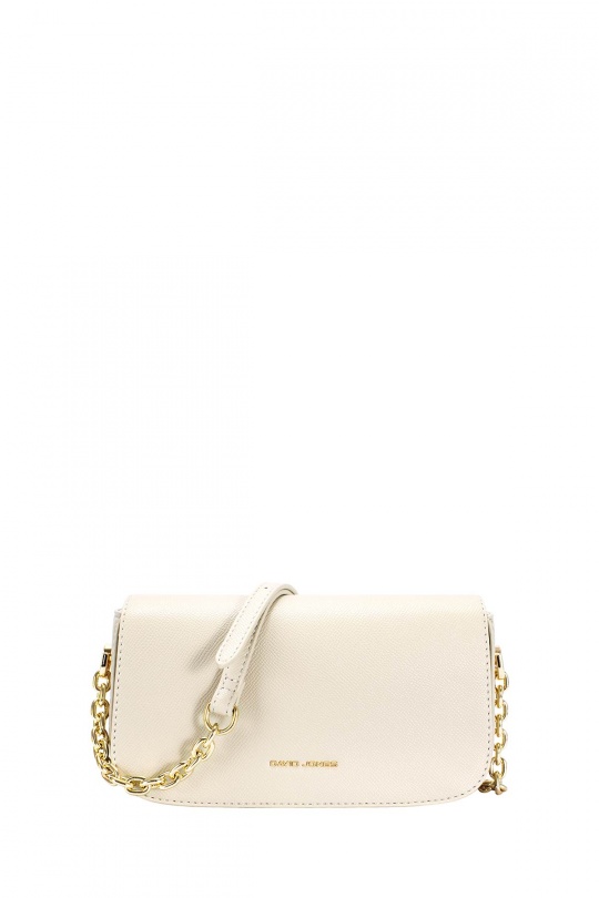 Sacs à bandoulière Maroquinerie Crème A&E CM8419 Efashion Paris
