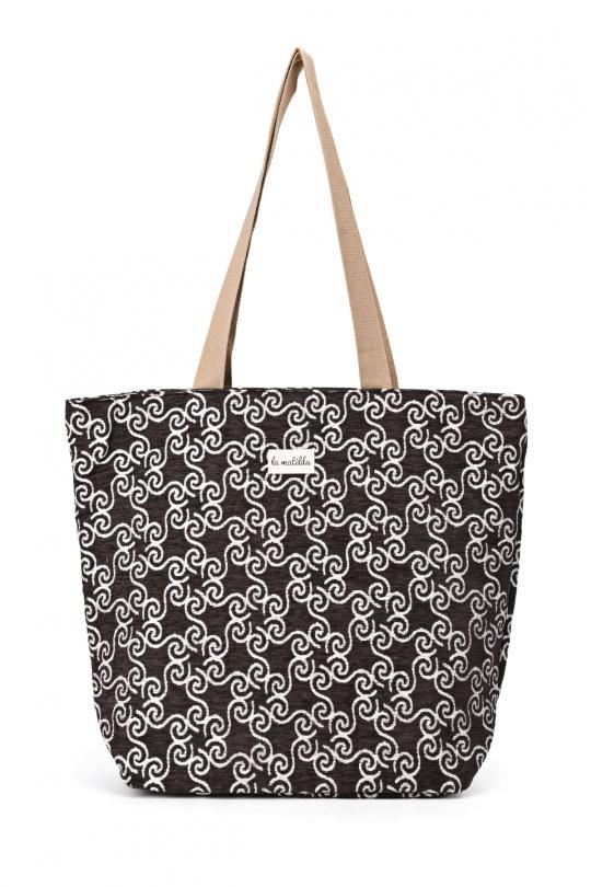 Shoppers Borse Brown A&E M105-101 Efashion Paris