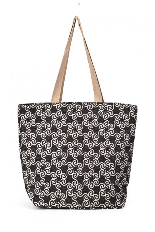 Cabas Maroquinerie Brun A&E M105-101 Efashion Paris