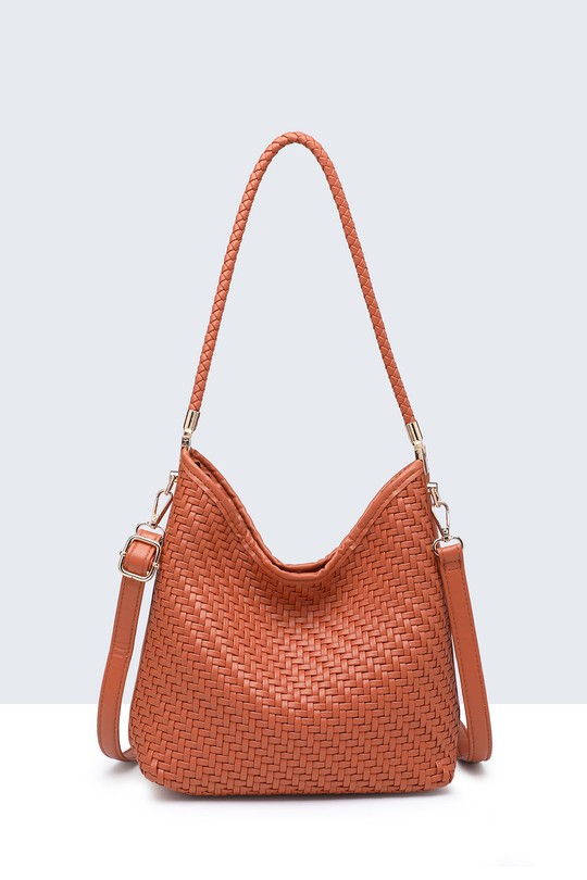 Sacs à main Maroquinerie Abricot A&E 20032-BV Efashion Paris