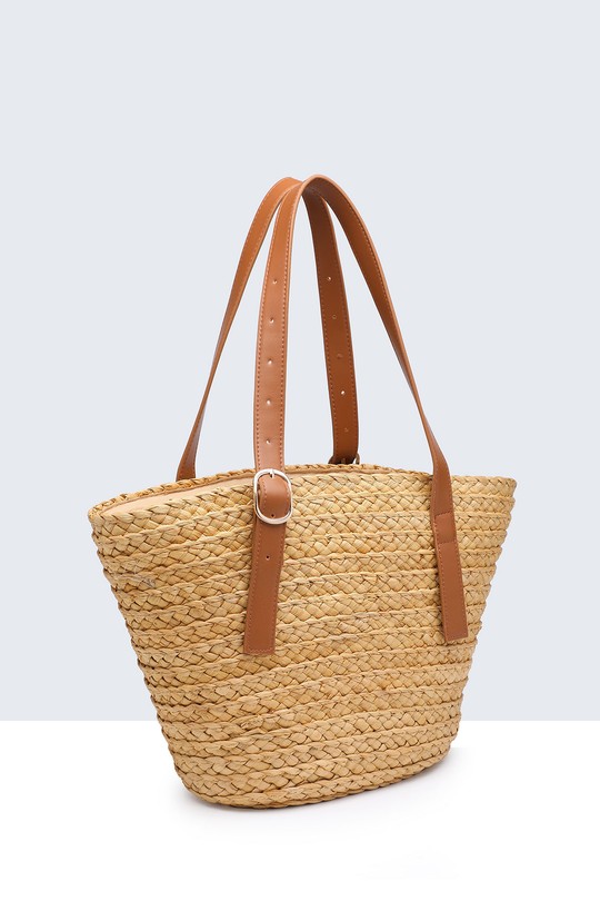 Cabas Maroquinerie Beige A&E 9228-BV Efashion Paris