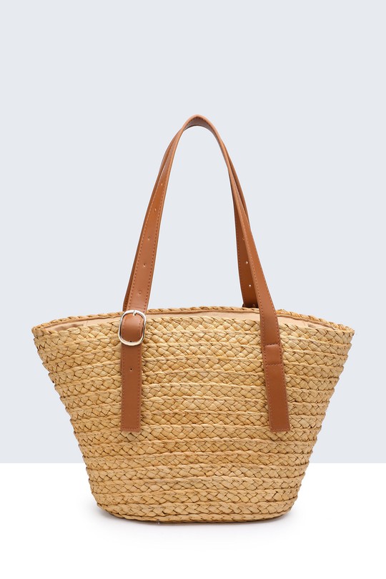 Cabas Maroquinerie Beige A&E 9228-BV Efashion Paris