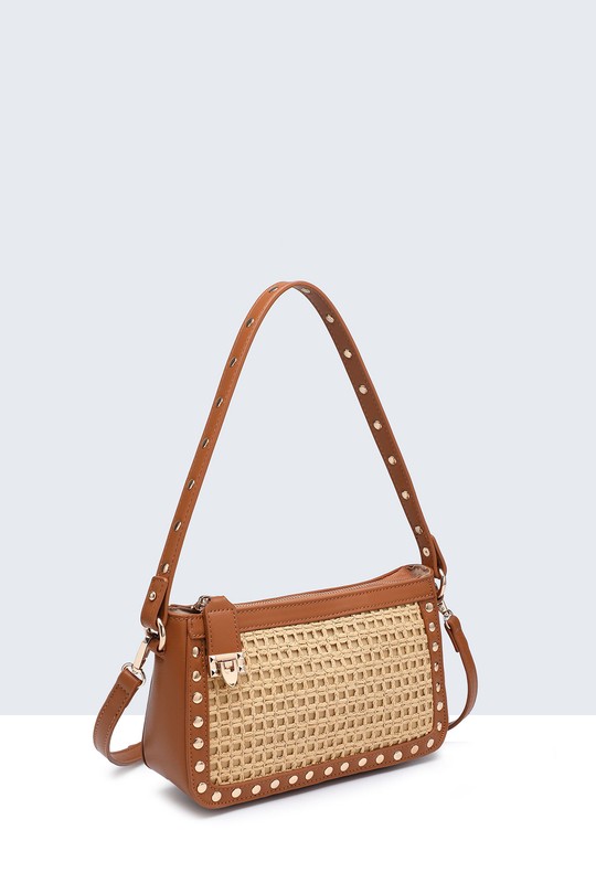 Sacs à main Maroquinerie Marron A&E 11155-BV Efashion Paris