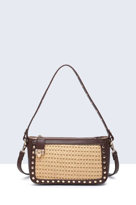 Sacs à main Maroquinerie Marron A&E 11155-BV Efashion Paris