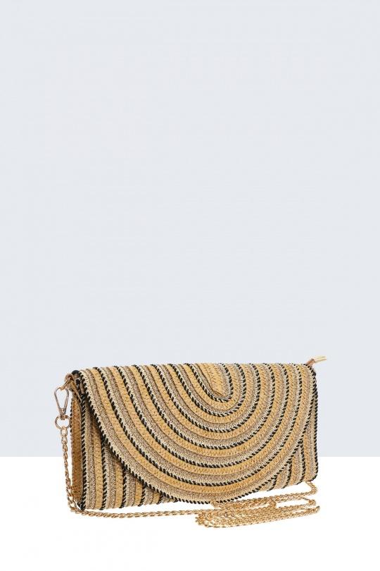 Sacs à bandoulière Maroquinerie Noir A&E 5716-BV Efashion Paris