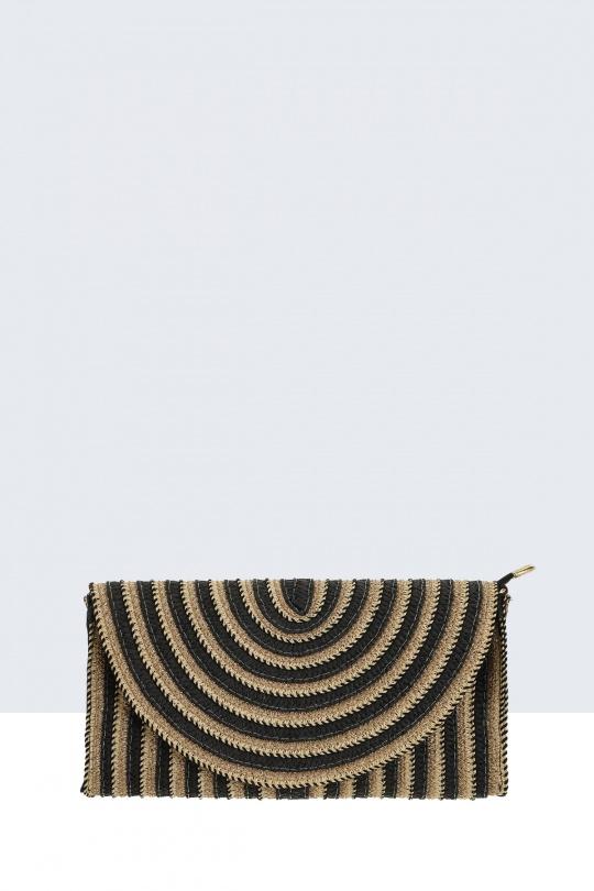 Sacs à bandoulière Maroquinerie Noir A&E 5716-BV Efashion Paris