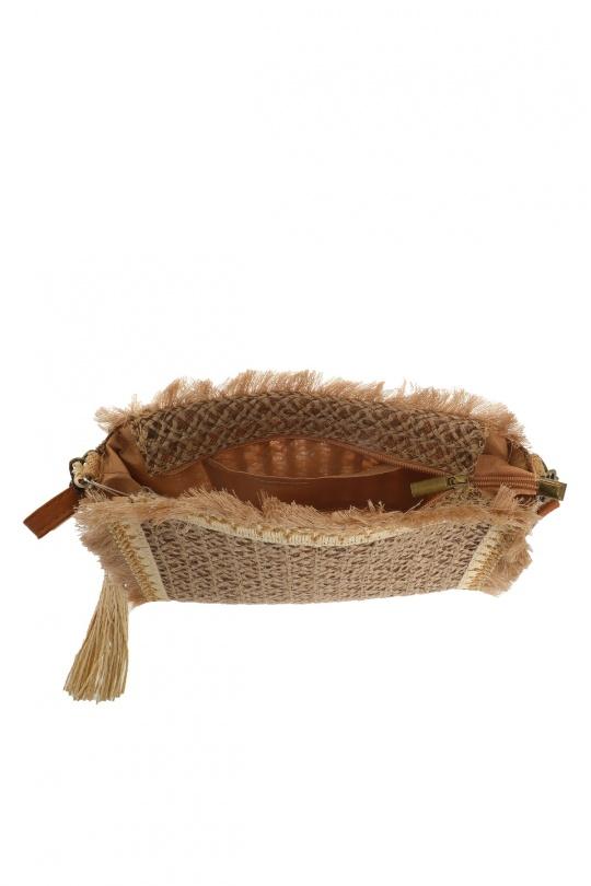 Sacs à bandoulière Maroquinerie Beige A&E 5712-BV Efashion Paris