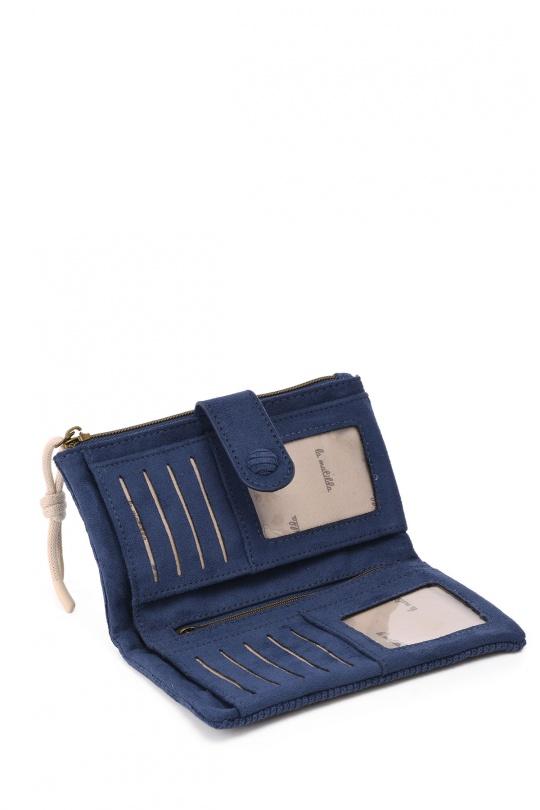 Petite maroquinerie Maroquinerie Bleu foncé A&E M123-82 Efashion Paris