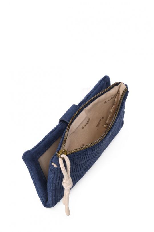 Petite maroquinerie Maroquinerie Bleu foncé A&E M123-82 Efashion Paris