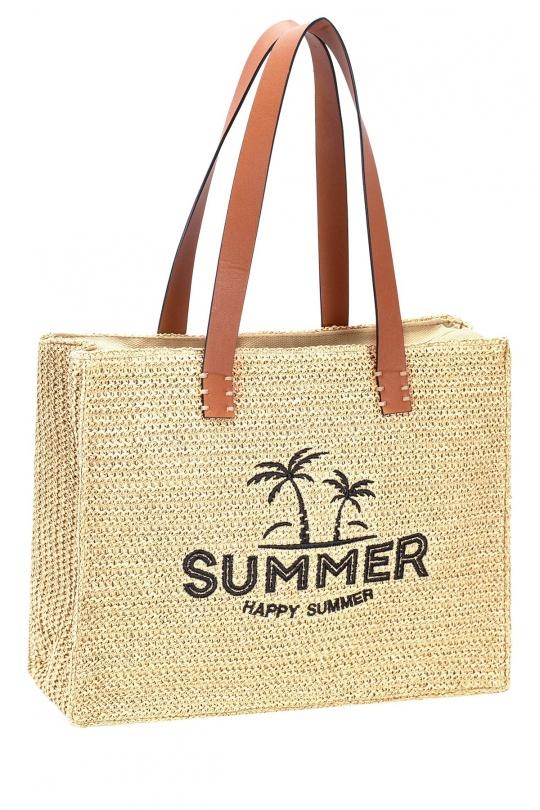 Cabas Maroquinerie Brun A&E YQ-90 Efashion Paris