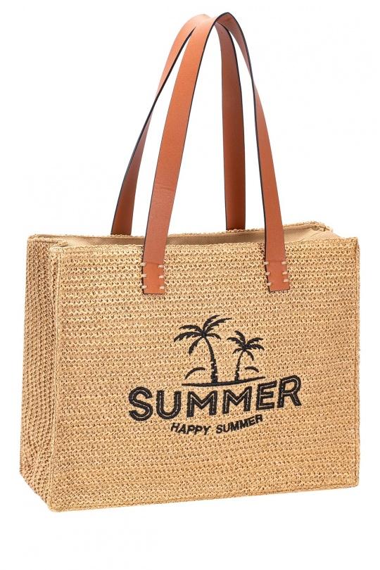 Cabas Maroquinerie Brun A&E YQ-90 Efashion Paris