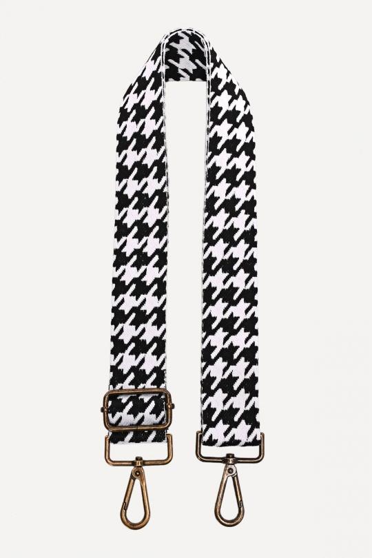 Bandoliera Borse Black white A&E A40S-RS-BZ-005 Efashion Paris