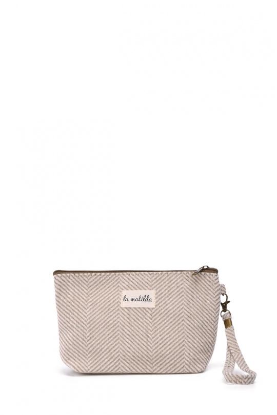 Pochettes Maroquinerie Beige A&E M101-106 Efashion Paris
