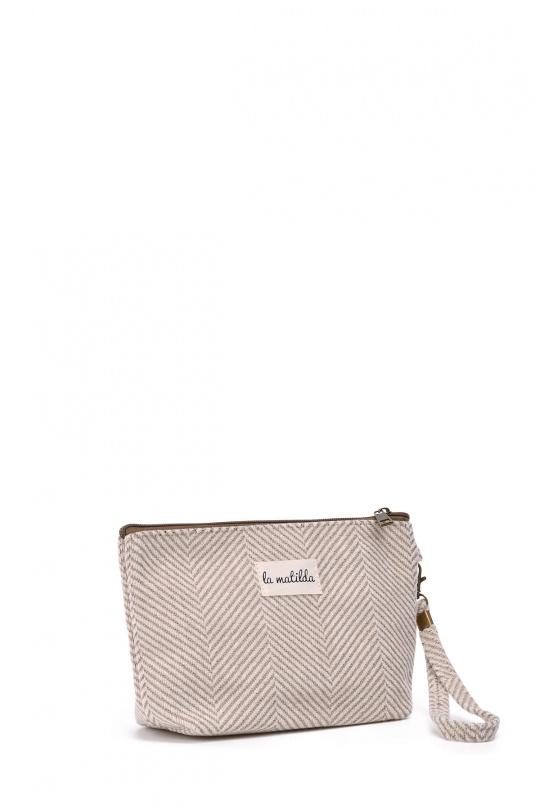 Pochettes Maroquinerie Beige A&E M101-106 Efashion Paris