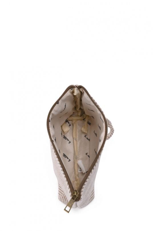 Pochettes Maroquinerie Beige A&E M101-106 Efashion Paris