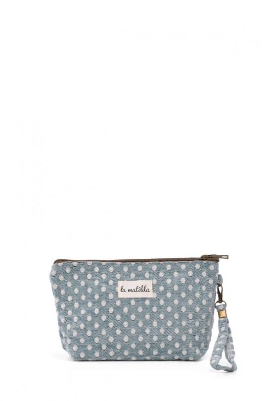 Pochettes Maroquinerie Turquoise A&E M101-105 Efashion Paris