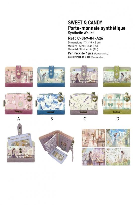 Petite maroquinerie Maroquinerie Couleurs mélangées A&E C-369-04-A26-P4 Efashion Paris