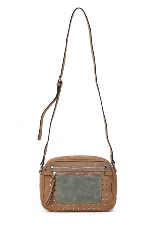 Sacs à bandoulière Maroquinerie Camel A&E FC25421V Efashion Paris