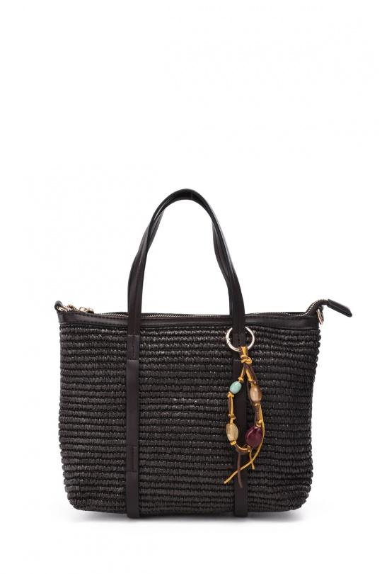 Cabas Maroquinerie Marron foncé A&E FC25294V Efashion Paris