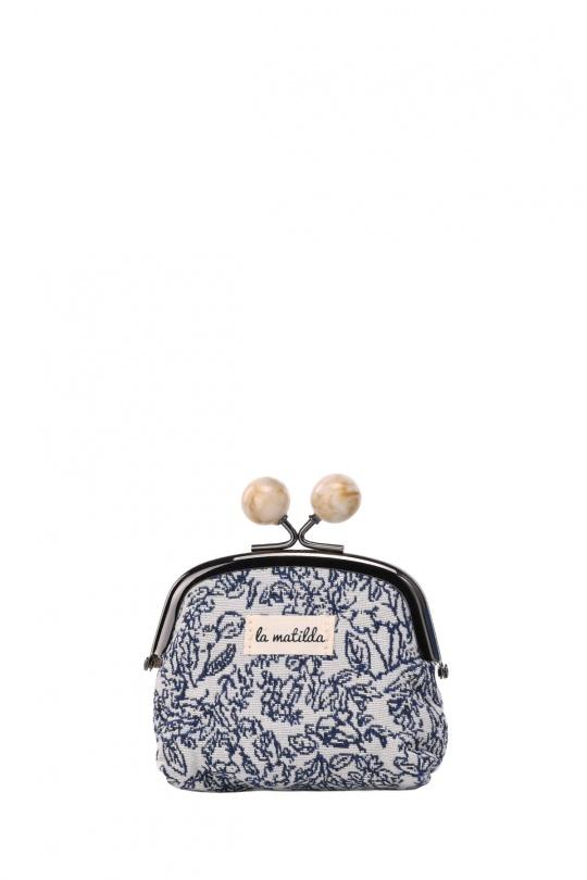 Petite maroquinerie Maroquinerie Bleu foncé A&E M120-1-69 Efashion Paris