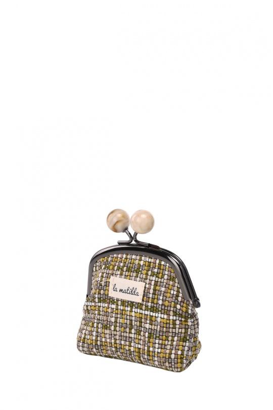 Petite maroquinerie Maroquinerie Jaune A&E M120-1-68 Efashion Paris