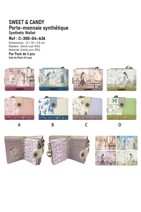 Wallets & purses Bags A A&E C-300-04-A26 Efashion Paris