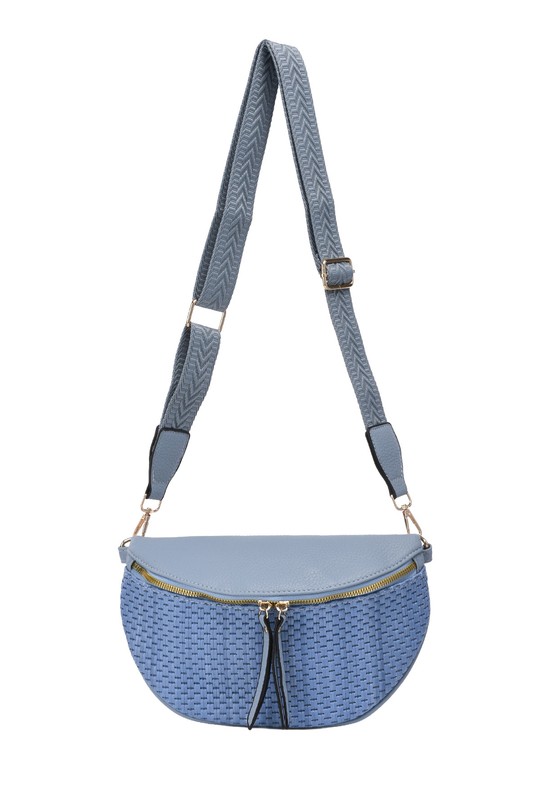 Sacs bananes Maroquinerie Blanc A&E KJ1349-1 Efashion Paris