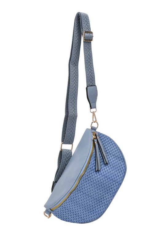 Sacs bananes Maroquinerie Blanc A&E KJ1349-1 Efashion Paris