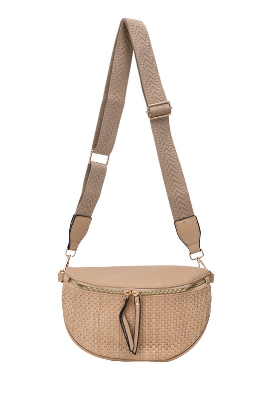 Sacs bananes Maroquinerie Blanc A&E KJ1349-1 Efashion Paris