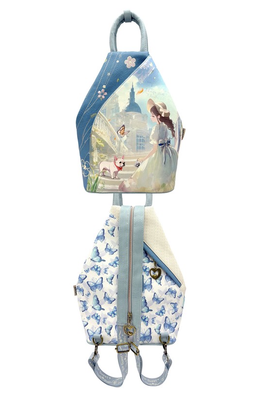 Sac à dos Maroquinerie Couleurs mélangées A&E C-376-04-A26-P4 Efashion Paris