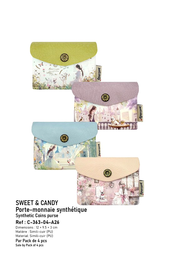 Petite maroquinerie Maroquinerie Couleurs mélangées A&E C-363-04-A26-P4 Efashion Paris