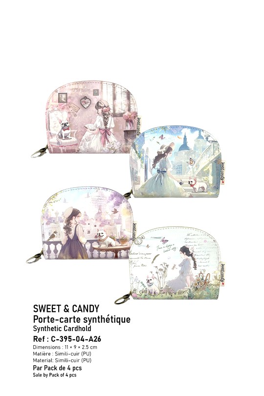 Petite maroquinerie Maroquinerie Couleurs mélangées A&E C-395-04-A26-P4 Efashion Paris