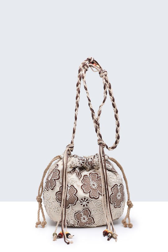 Sacs à bandoulière Maroquinerie Beige A&E 29050-BV Efashion Paris