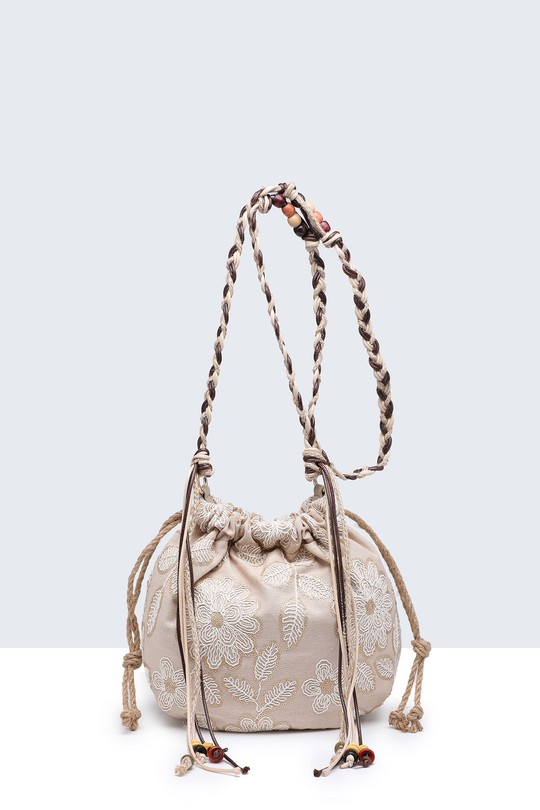 Sacs à bandoulière Maroquinerie Beige A&E 29050-BV Efashion Paris