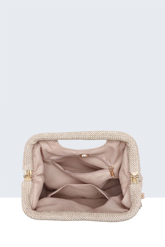 Bolsos Marroquinería Beige A&E 29006-BV Efashion Paris