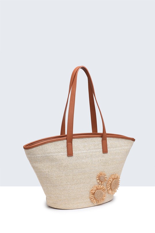 Handbags Bags Beige A&E 29003-BV Efashion Paris