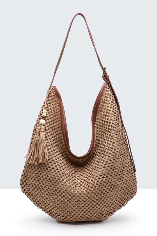 Sacs à bandoulière Maroquinerie Beige A&E 8878-BV Efashion Paris