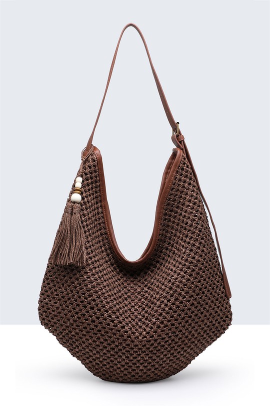 Sacs à bandoulière Maroquinerie Beige A&E 8878-BV Efashion Paris