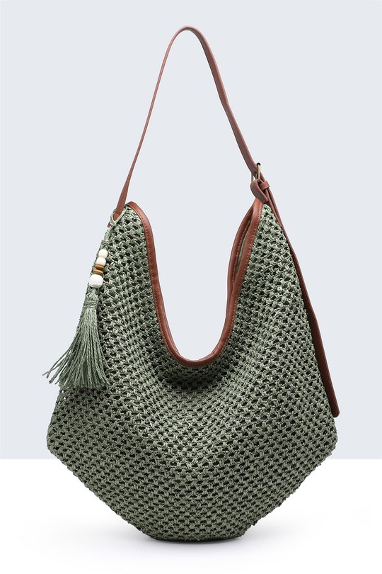 Shoulder bags Bags Beige A&E 8878-BV Efashion Paris