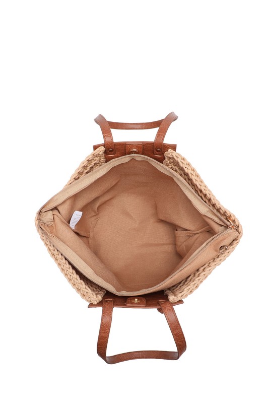 Handbags Bags Brown A&E 9255-BV Efashion Paris