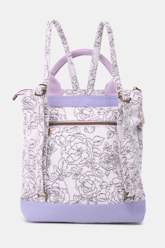 Sac à dos Maroquinerie Violet A&E M127-2-89 Efashion Paris