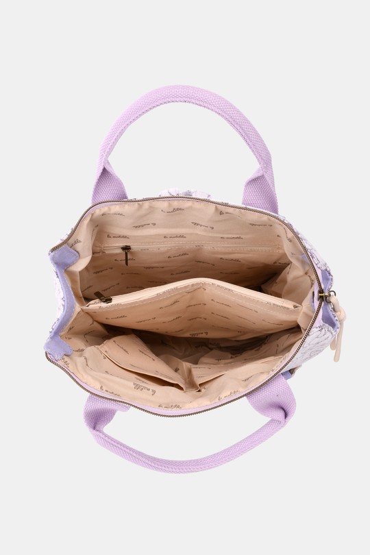 Sac à dos Maroquinerie Violet A&E M127-2-89 Efashion Paris