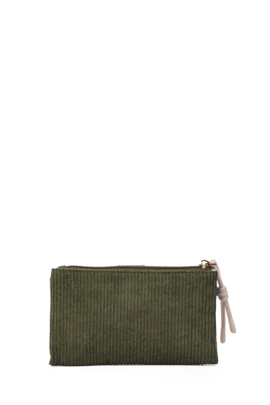 Petite maroquinerie Maroquinerie Olive A&E M123-83-Olive-Green Efashion Paris