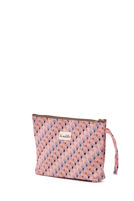 Pochettes Maroquinerie Rose A&E M115-119 Efashion Paris