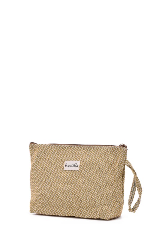 Pochettes Maroquinerie Moutarde A&E M115-117 Efashion Paris